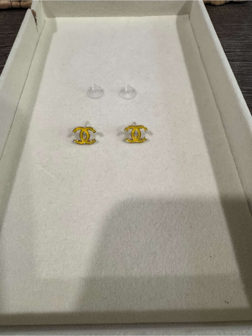 Yellow & gold tiny studs